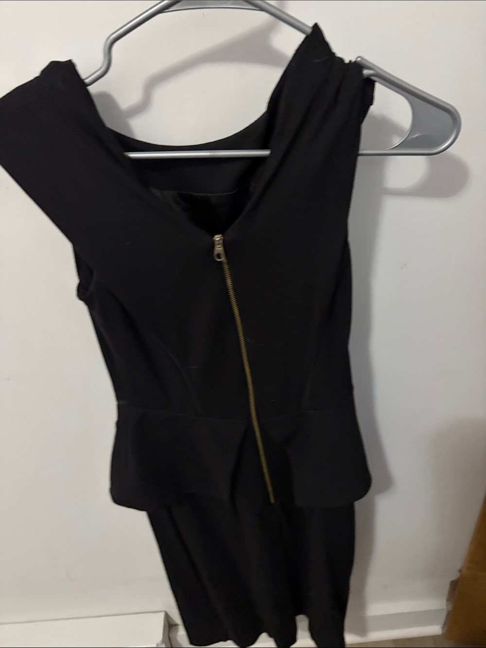 Ted Baker Black Jumpsuit with Gold Zip Detail - Picture 5 of 5
